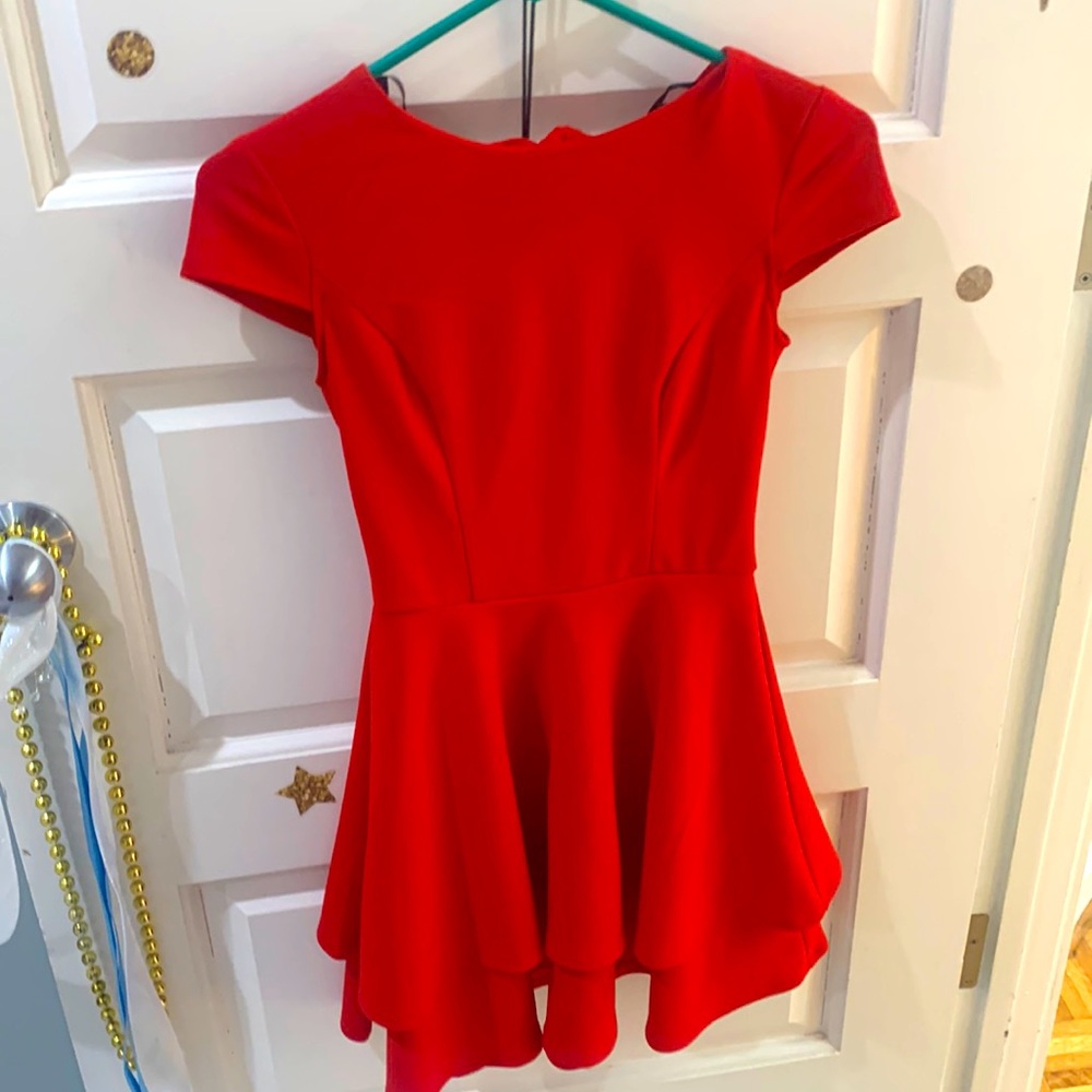 Red dress